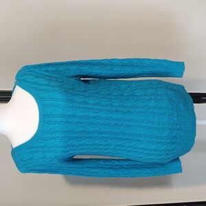 Old Navy Button Shoulder Cableknit Sweater - Sz. L